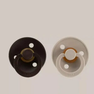 Kit 2 chupetas Bibs Colour - Chocolate/Sand (0 a 6 meses)
